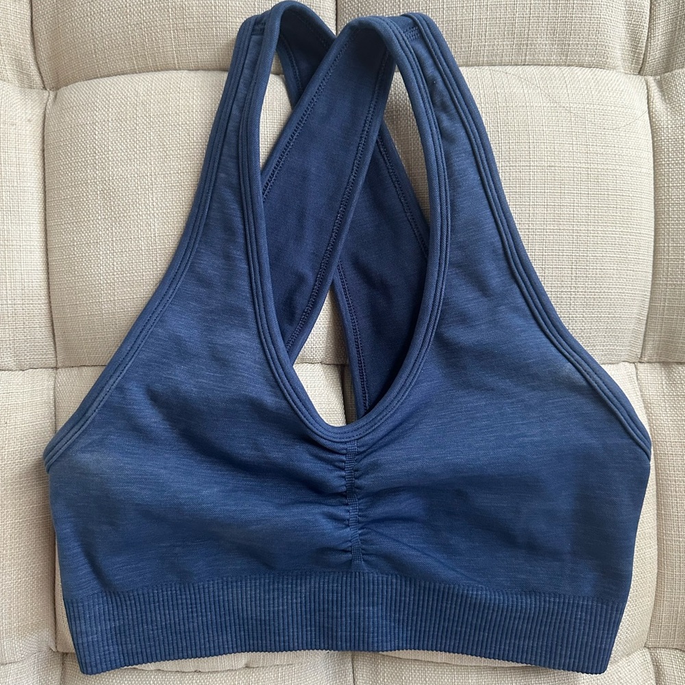 Alphalete Amplify Bra - Whale Blue